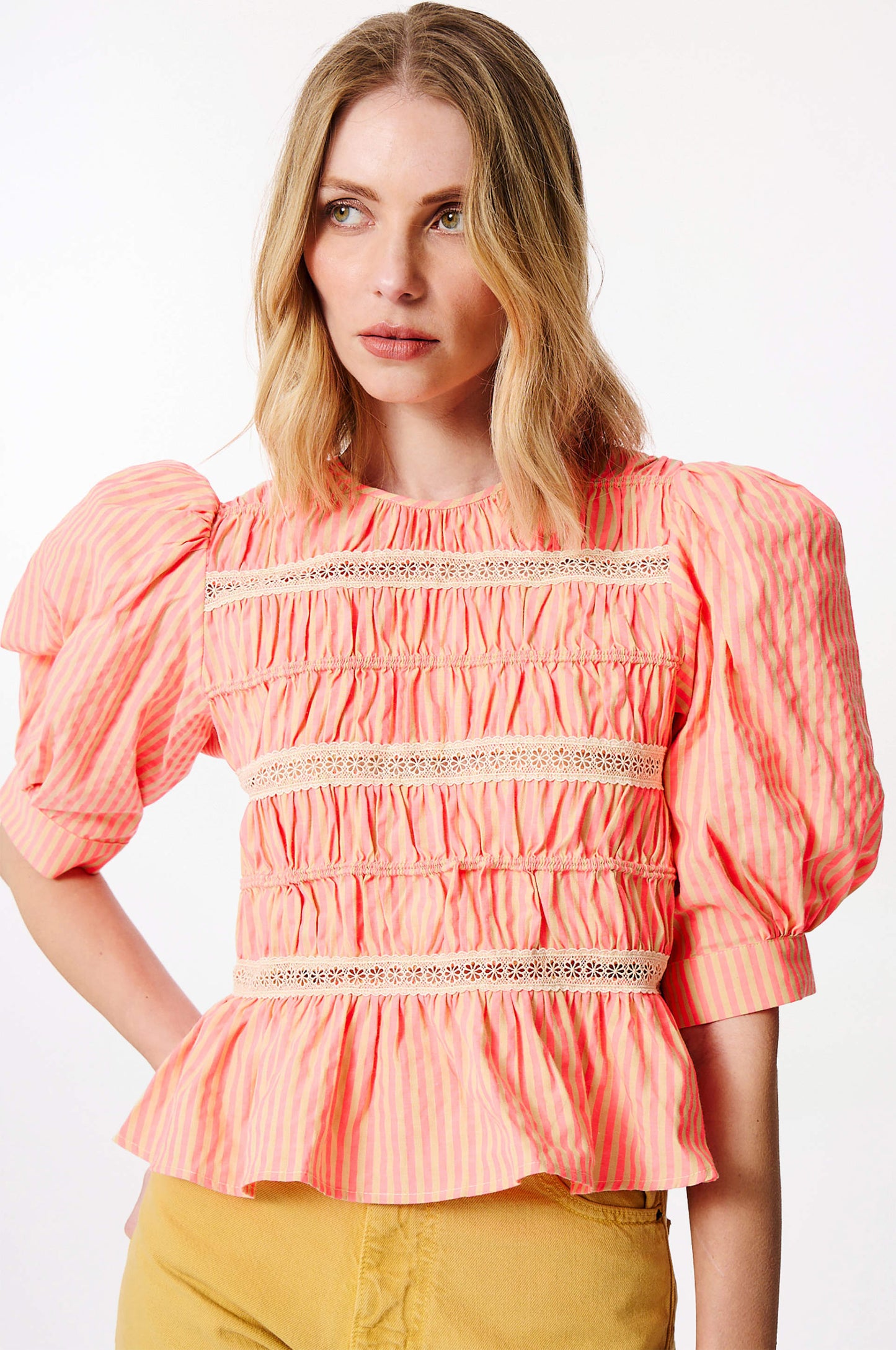 Seersucker Top 