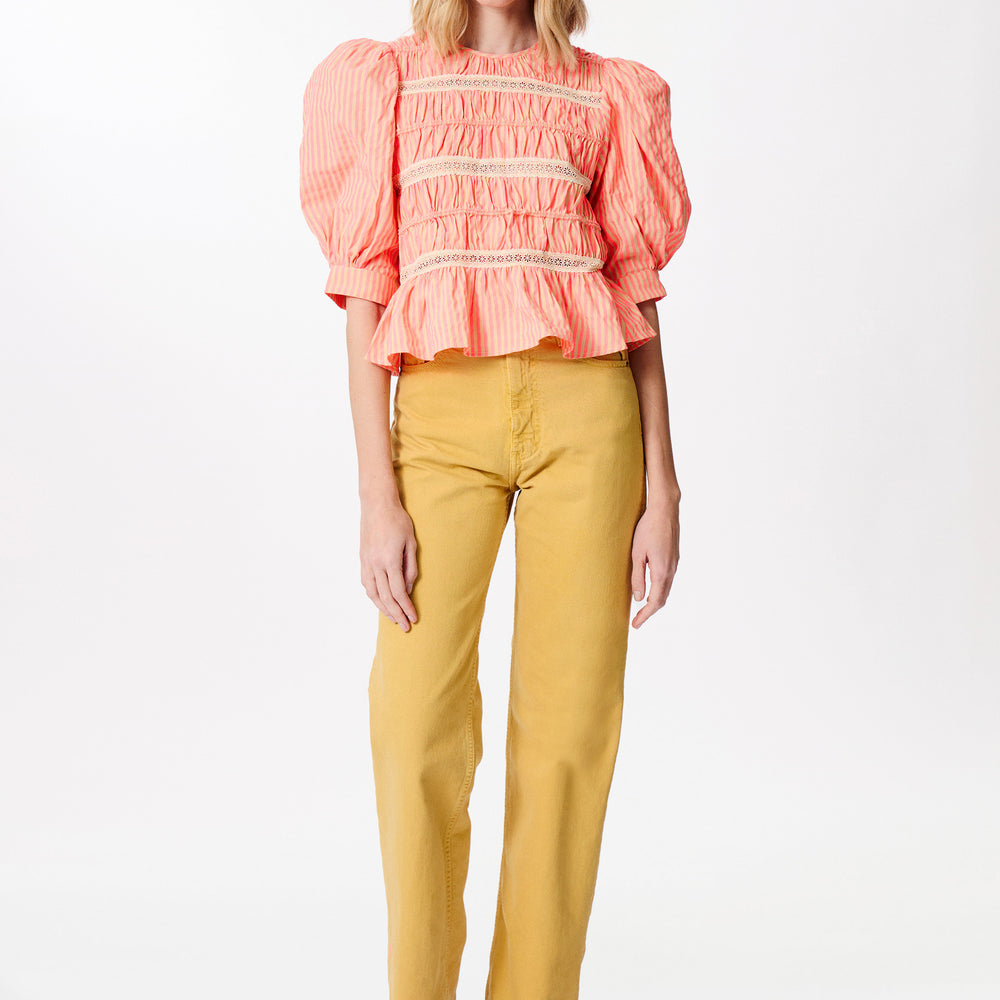 Seersucker Top 