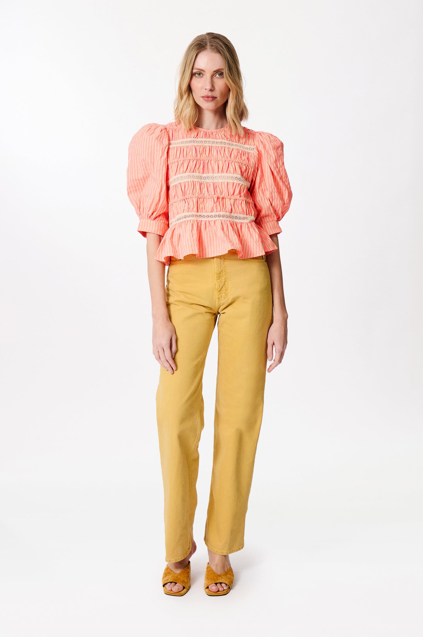 Seersucker Top 