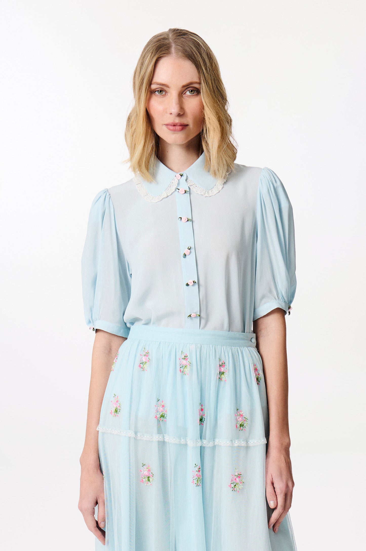 Chemise Silky Roses