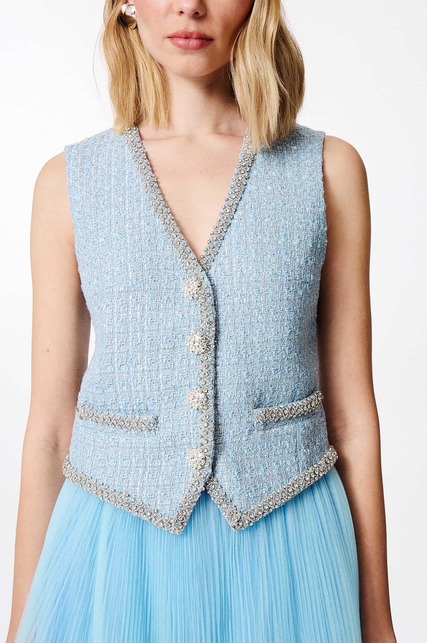 Tweed Chic Waistcoat