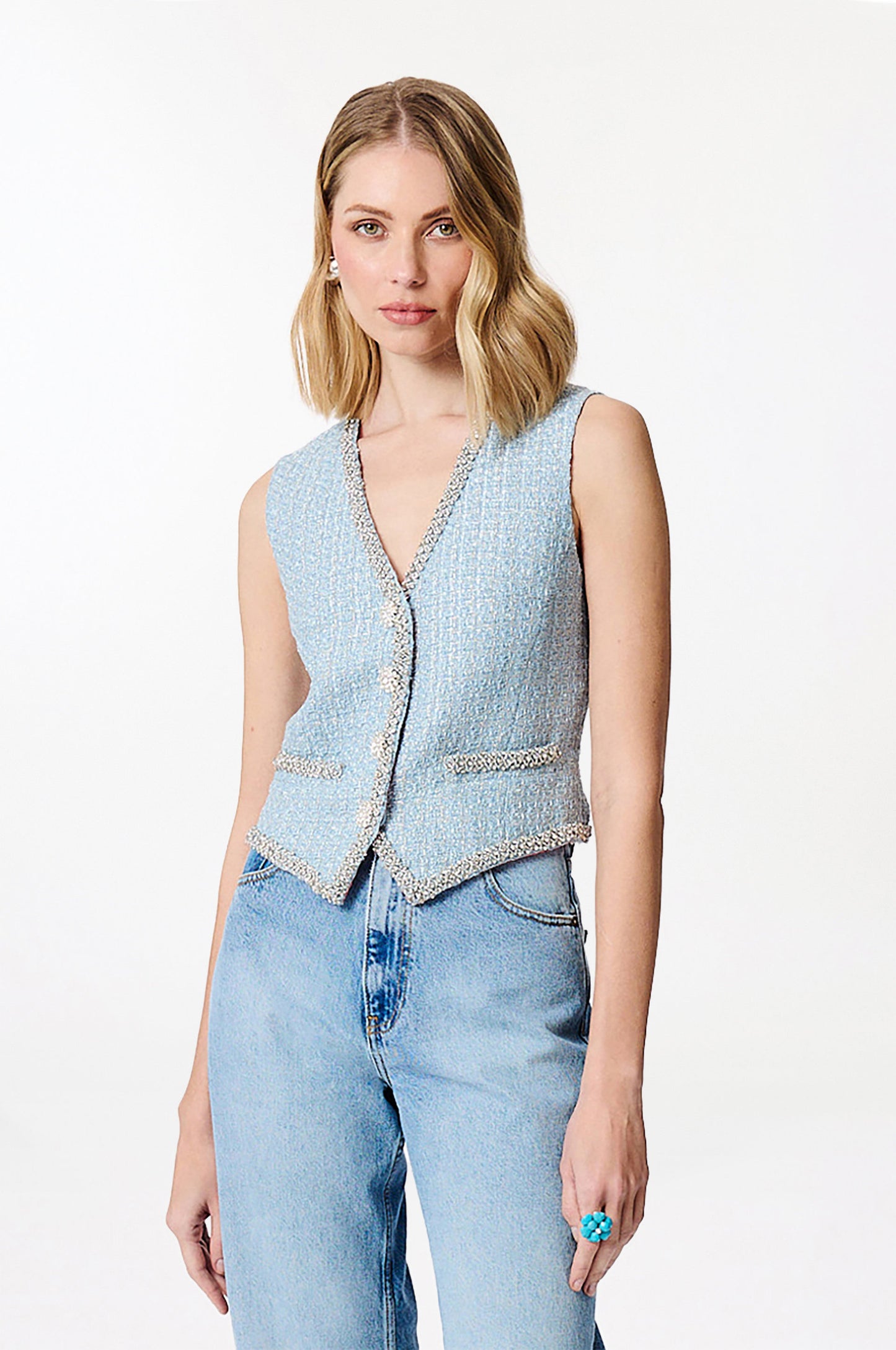 Tweed Chic Waistcoat