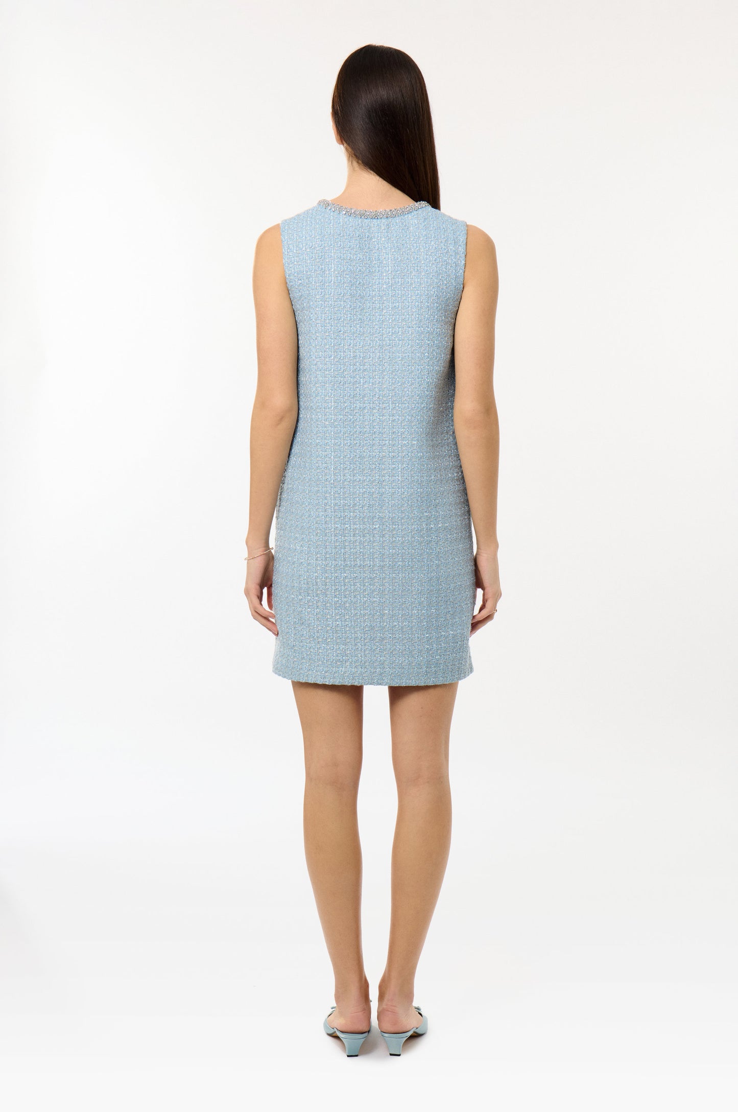 Tweed Chic Sleevless Dress