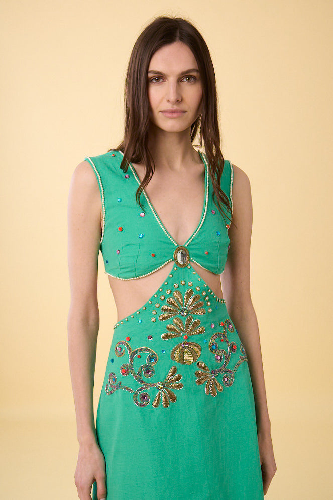 Robe Longue Coquillage