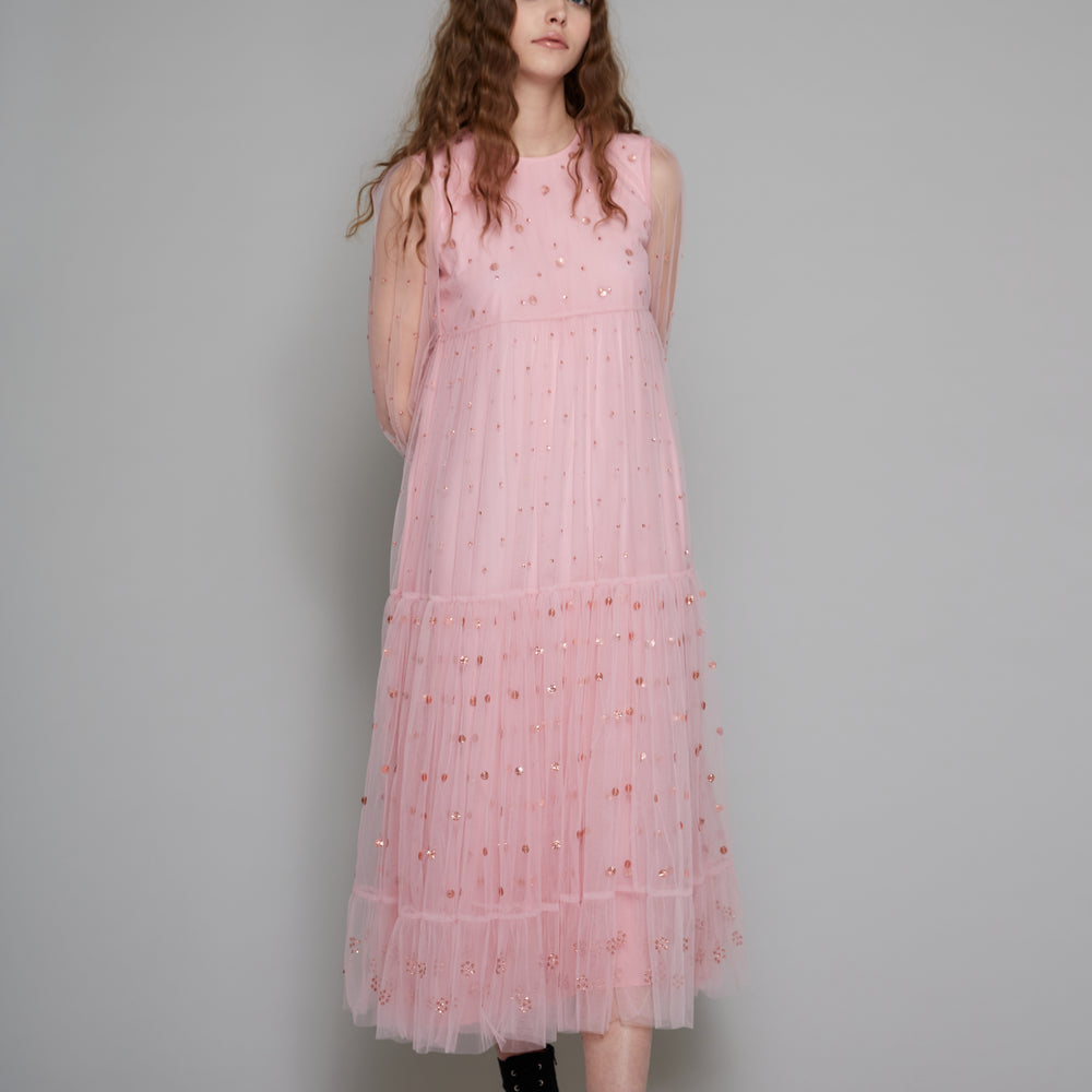 Robe Babydoll Champagne Bubble