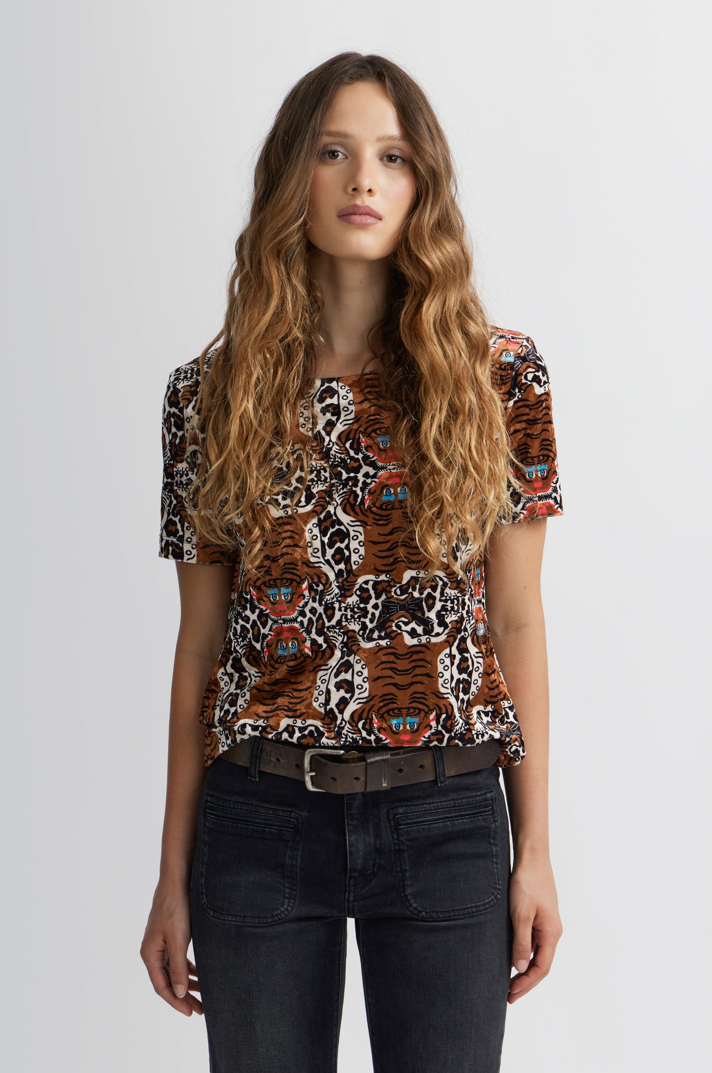 T-shirt Velours