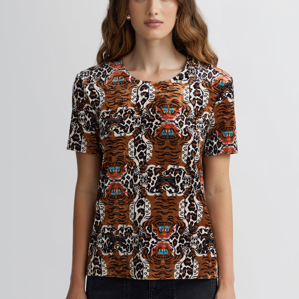 T-shirt Velours