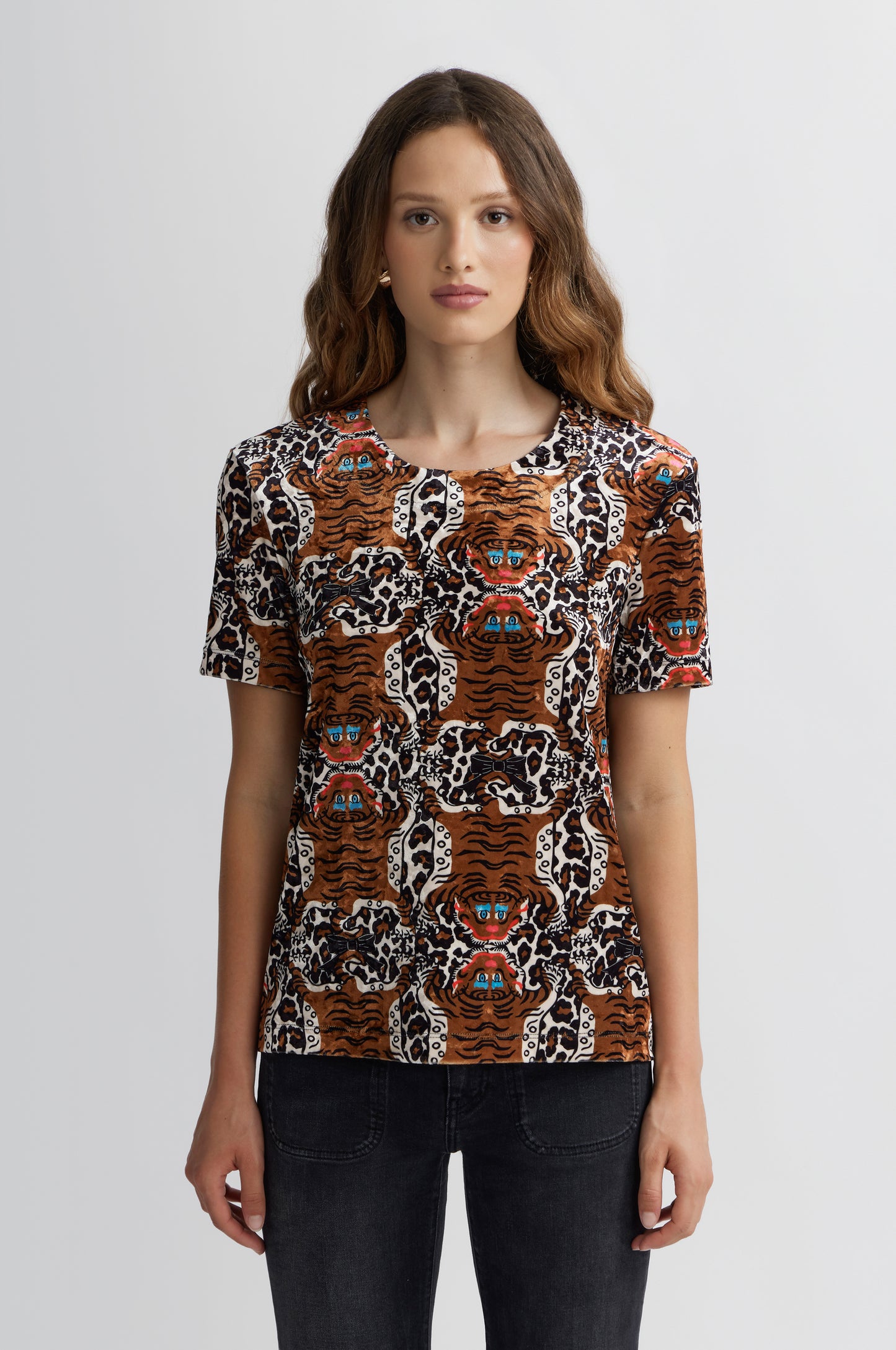 T-shirt Velours