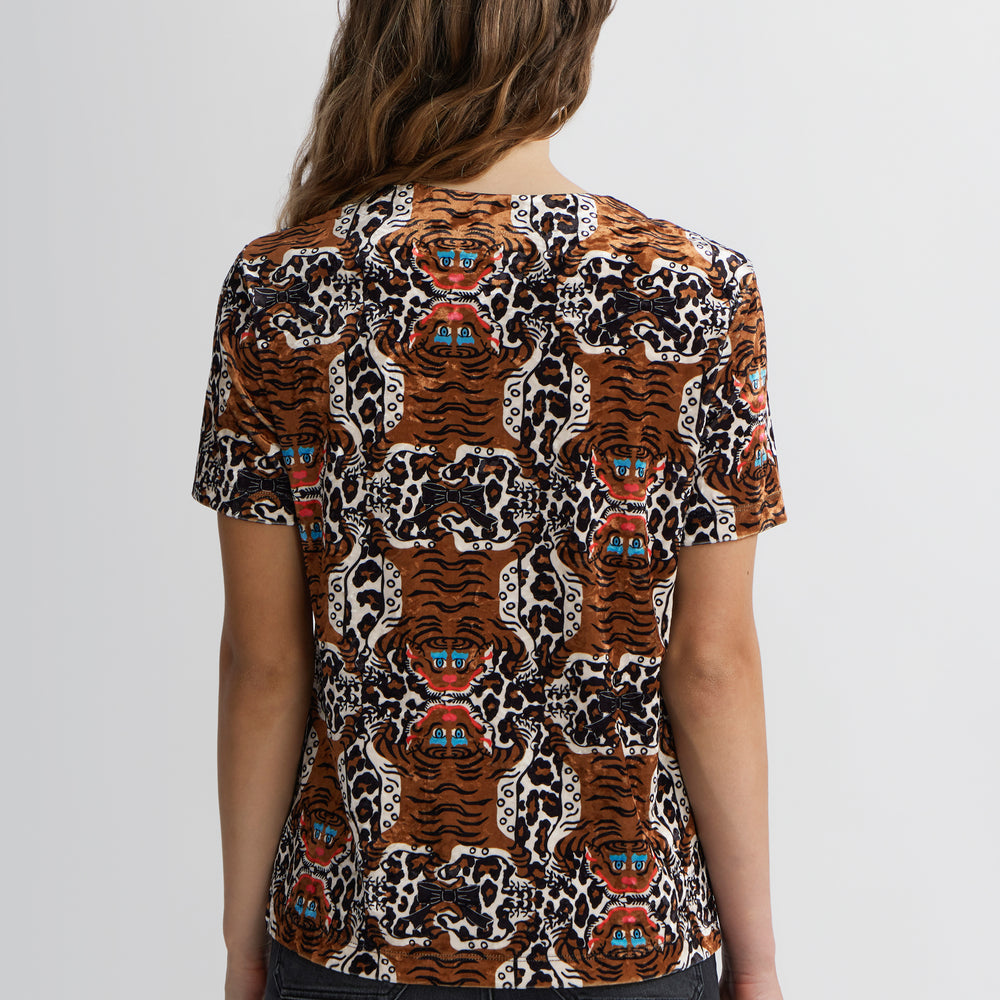 T-shirt Velours