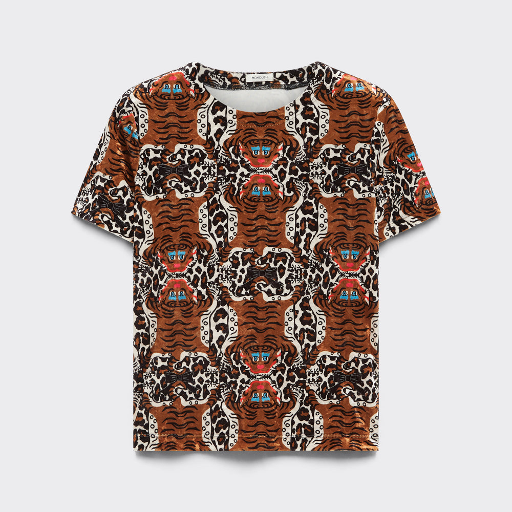 T-shirt Velours